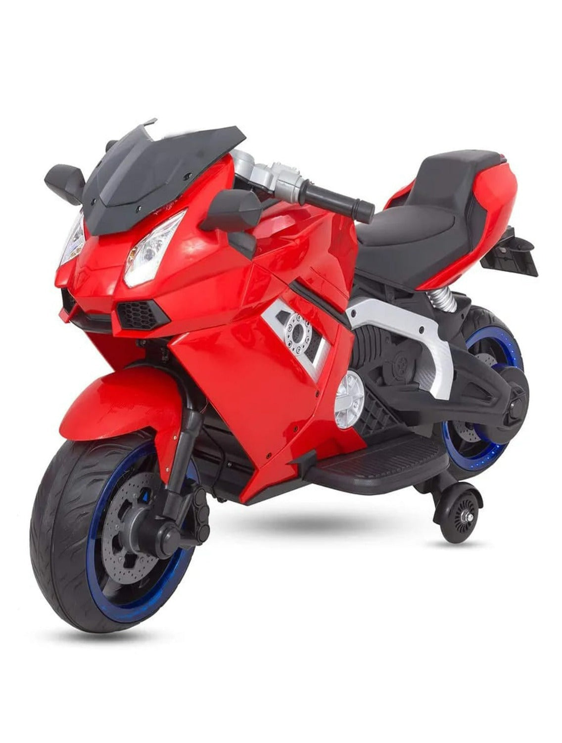 Lamborghini 12V Battery Operated Ride On Bike Red FirstCrawl