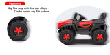 GettBoles 2288 Battery Operated Ride on Jeep for Kids with Music, Lights and Swing- Electric Remote Control Ride on Jeep for Children to Drive of Age 1 to 6 Years, Red