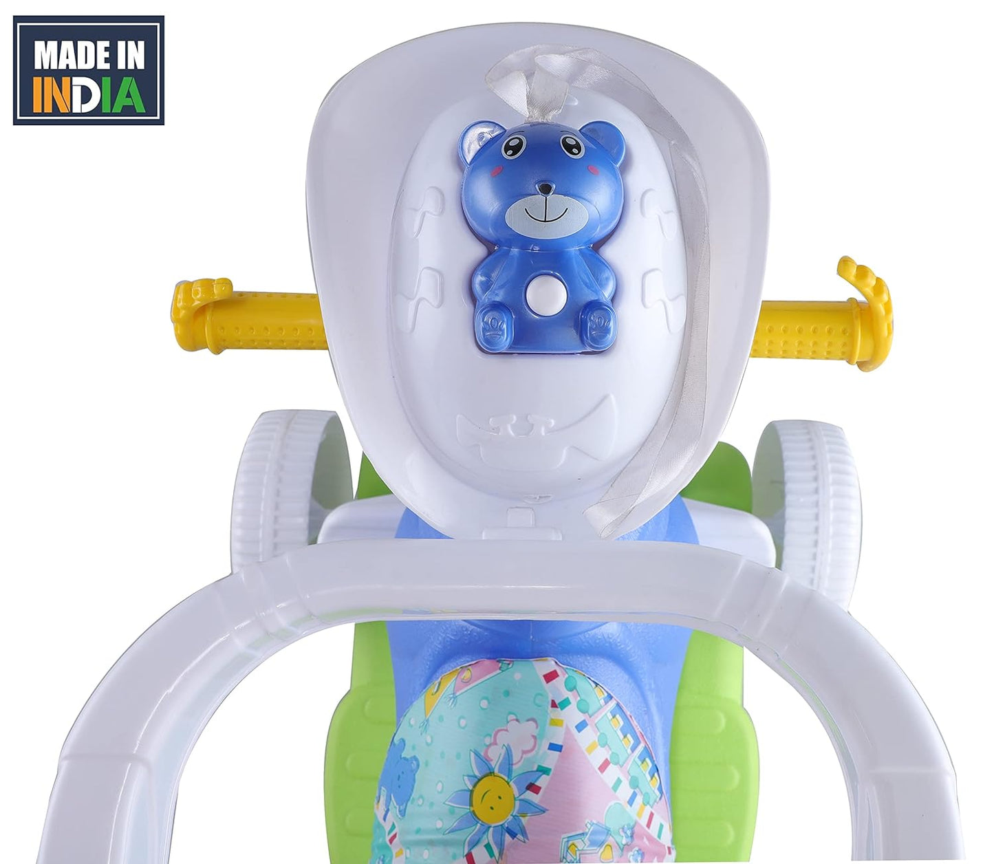 Rider cum Rocker Musical Derby Horse (Blue)