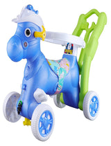 Rider cum Rocker Musical Derby Horse (Blue)