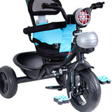 Luusa R9 Power Black Edition Tricycle for Kids - PARENTAL HANDLE