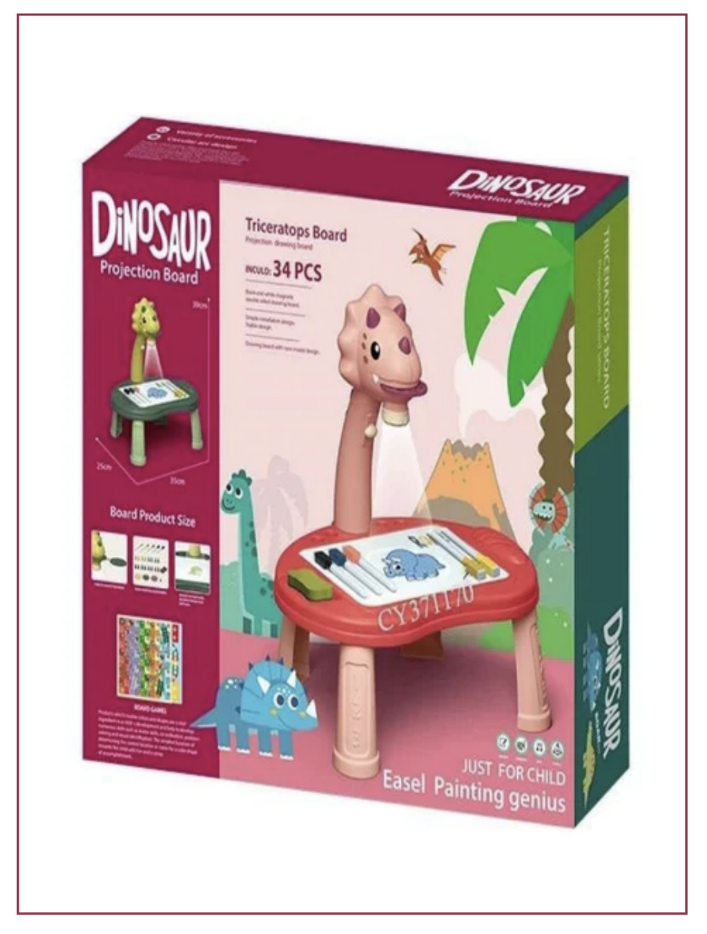 Kids Drawing Projector Table, Bright Colors Detachable Smart Sketcher  Projector For Kids Education 