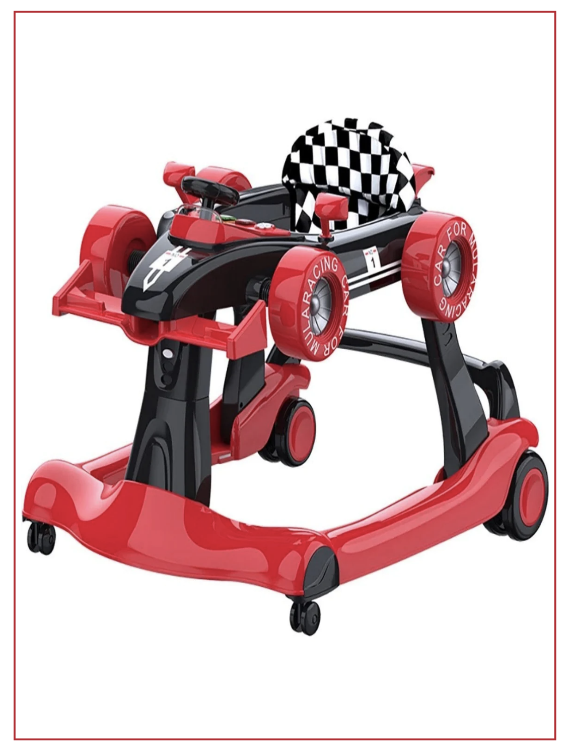 Buy Baby Walkers, Multifunctional F1 Racing Car Musical Baby Walker