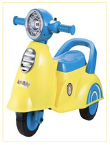 Vespa Rider With Light & Music (Blue)