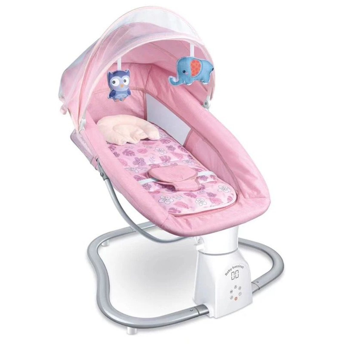 Baby Swing Rocking Chair with Remote Control 3-in-1 Adjustable backrest Baby Bouncer Electric Adjustable Rocking Chair