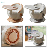 Ultrasoft Cushion Feeding Chair 2 in 1, Seat with Detachable Dining Food Tray (Peach-1-2 Year Old)