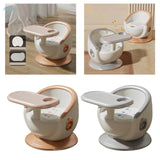 Ultrasoft Cushion Feeding Chair 2 in 1, Seat with Detachable Dining Food Tray (Peach-1-2 Year Old)