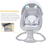 Baby Swing Rocking Chair with Remote Control 3-in-1 Adjustable backrest Baby Bouncer Electric Adjustable Rocking Chair