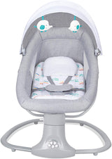 Baby Swing Rocking Chair with Remote Control 3-in-1 Adjustable backrest Baby Bouncer Electric Adjustable Rocking Chair