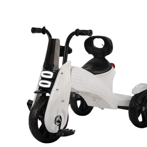 Panda N Torque Kids Tricycles for 18 Month to 5 Years Old Toddler Bike (White)