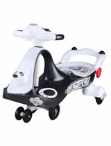 Panda Magic Car with Back Rest  (BLACK& WHITE )