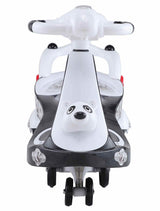 Panda Magic Car with Back Rest  (BLACK& WHITE )