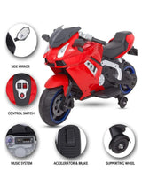 Lamborghini 12V Battery Operated Ride On Bike (Red)