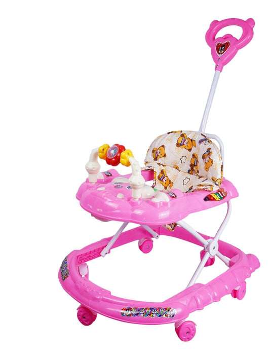 Musical Walker With Adjustable Height & Parental Handle