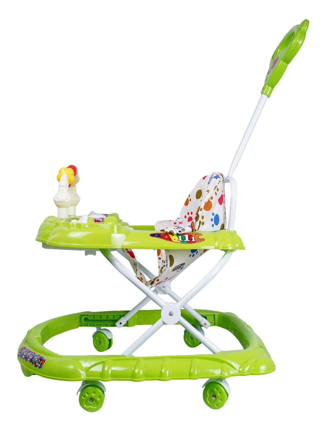 Height Adjustable Musical Walker With Parental Handle