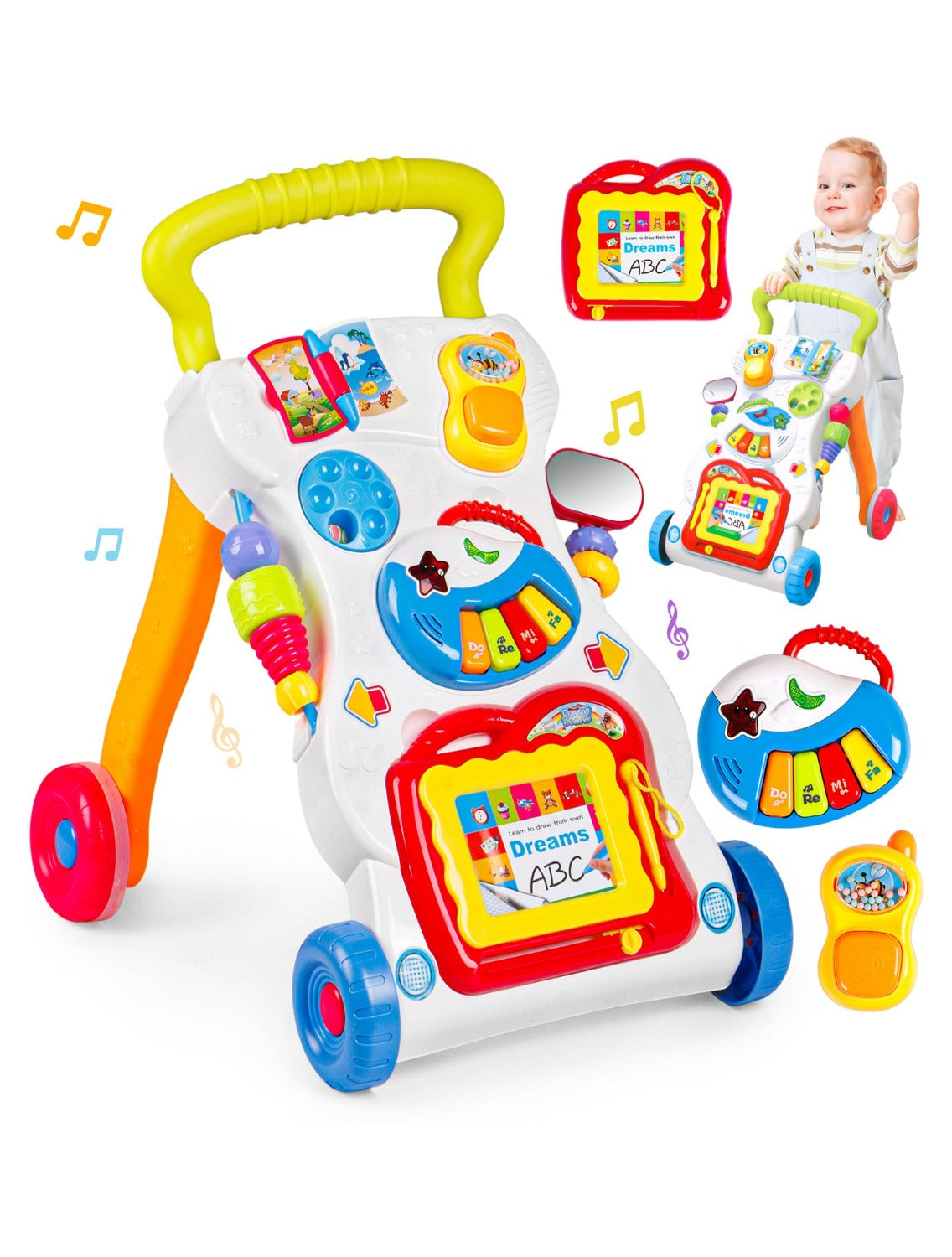 Musical Activity Walker (Multicolor)