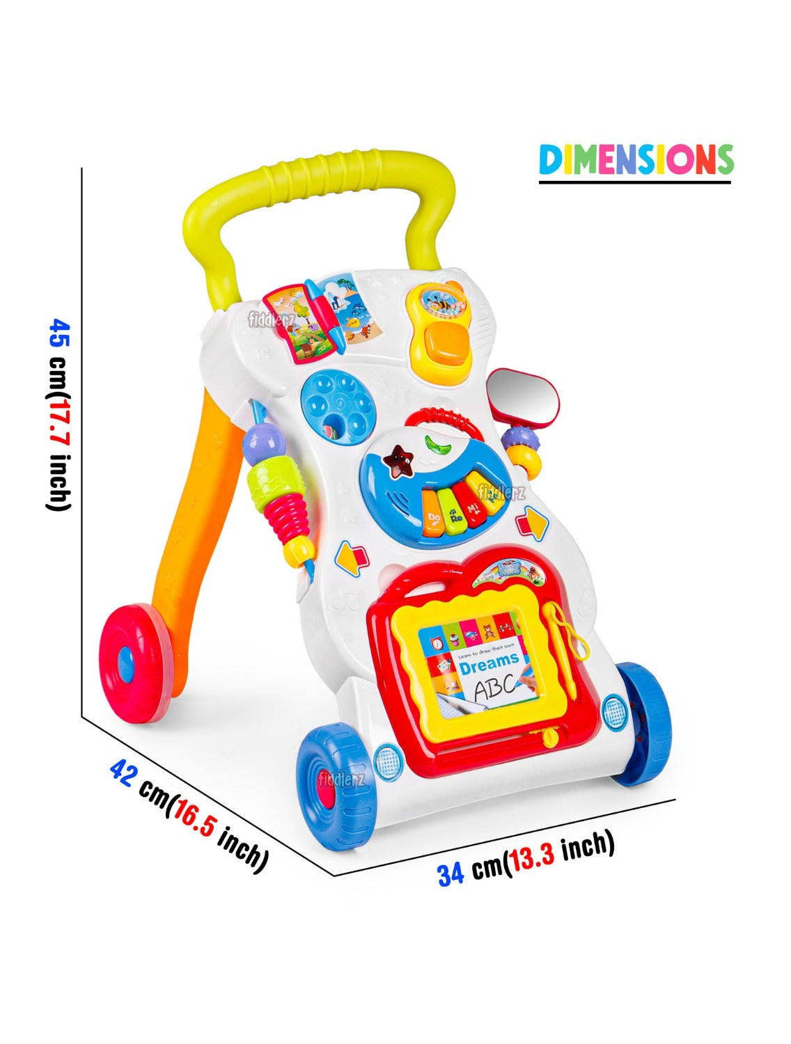 Musical Activity Walker (Multicolor)