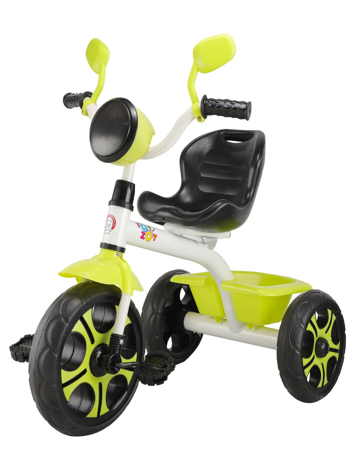 Melody Lite Trike Tricycle with Light and Music - Neon Green