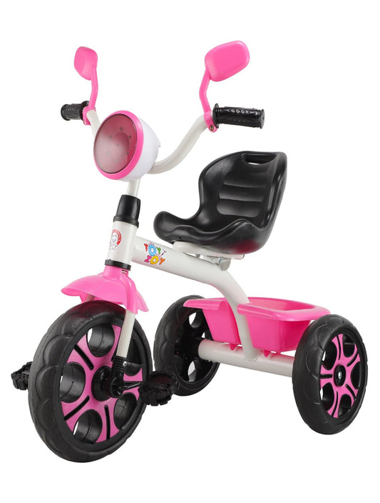 Melody Lite Trike Tricycle with Light and Music - Pink