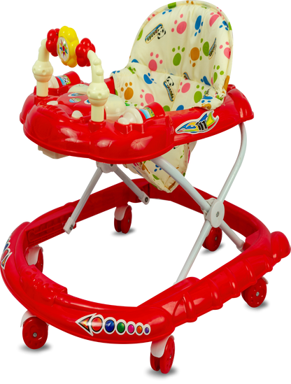 Musical Walker With Adjustable Height & Parental Handle