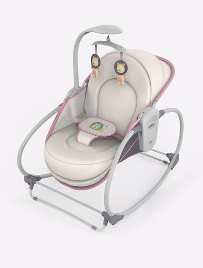 5 In 1 Rocker Bassinet With Adjustable Canopy