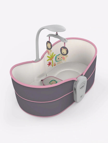 5 In 1 Rocker Bassinet With Adjustable Canopy