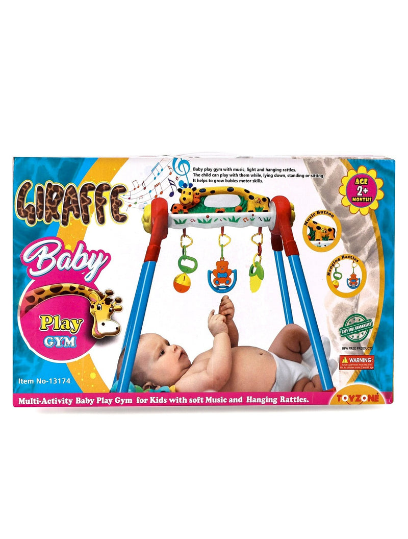 Toyzone Giraffe Baby Play Gym - Multicolor