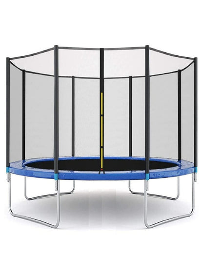 Heavy Duty Jumping Mat Indoor/Outdoor Trampoline with Enclosure Net and Spring Cover Padding