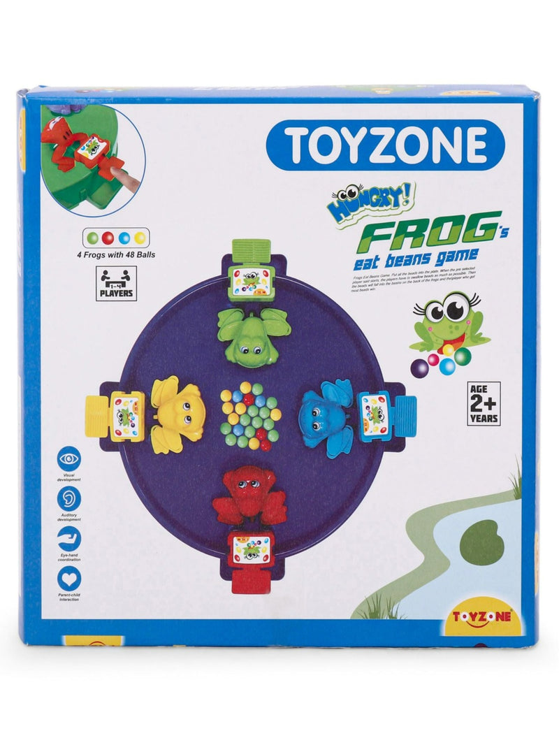 Toyzone Frog Beans Game 4 Players - Multicolor