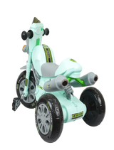 KIDS HARLEY TRICYCLE WITH LIGHT & MUSIC - GREEN