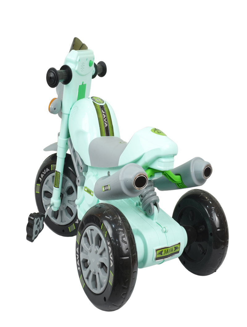 KIDS HARLEY TRICYCLE WITH LIGHT & MUSIC - GREEN