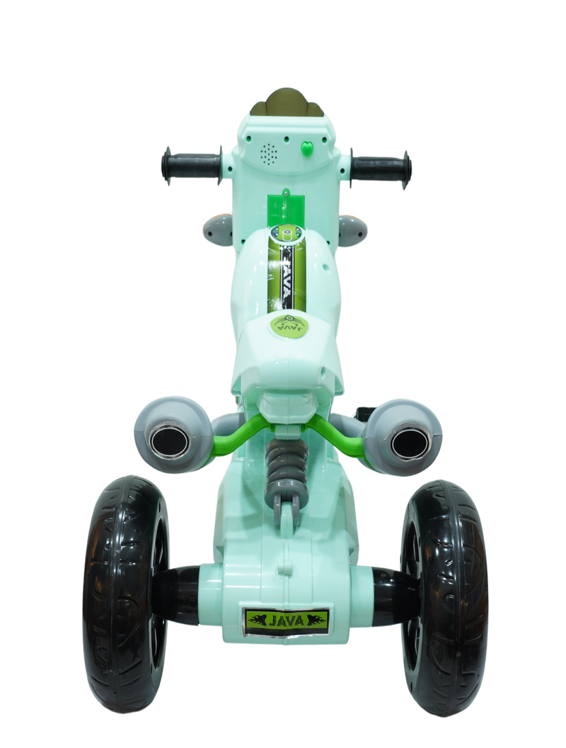 KIDS HARLEY TRICYCLE WITH LIGHT & MUSIC - GREEN