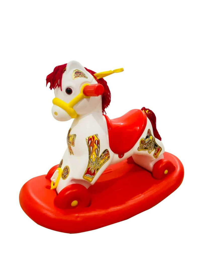 RIDER CUM ROCKER Sultana Horse (Multicolor)