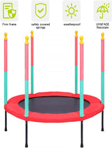 Trampoline with Safety 55 Inch