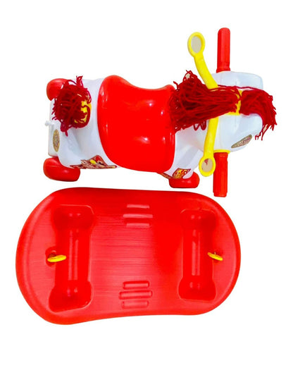 RIDER CUM ROCKER Sultana Horse (Multicolor)