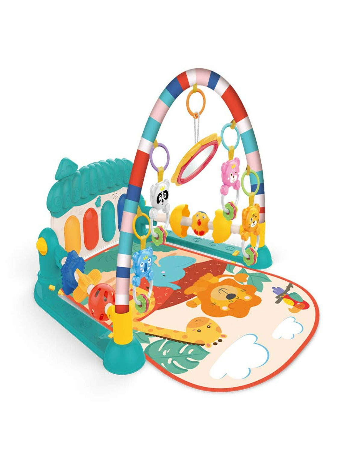 BABY ACTIVITY PLAY GYM MAT WITH PIANO