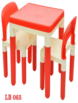 Table Chair 2-In-1 With Two Chairs