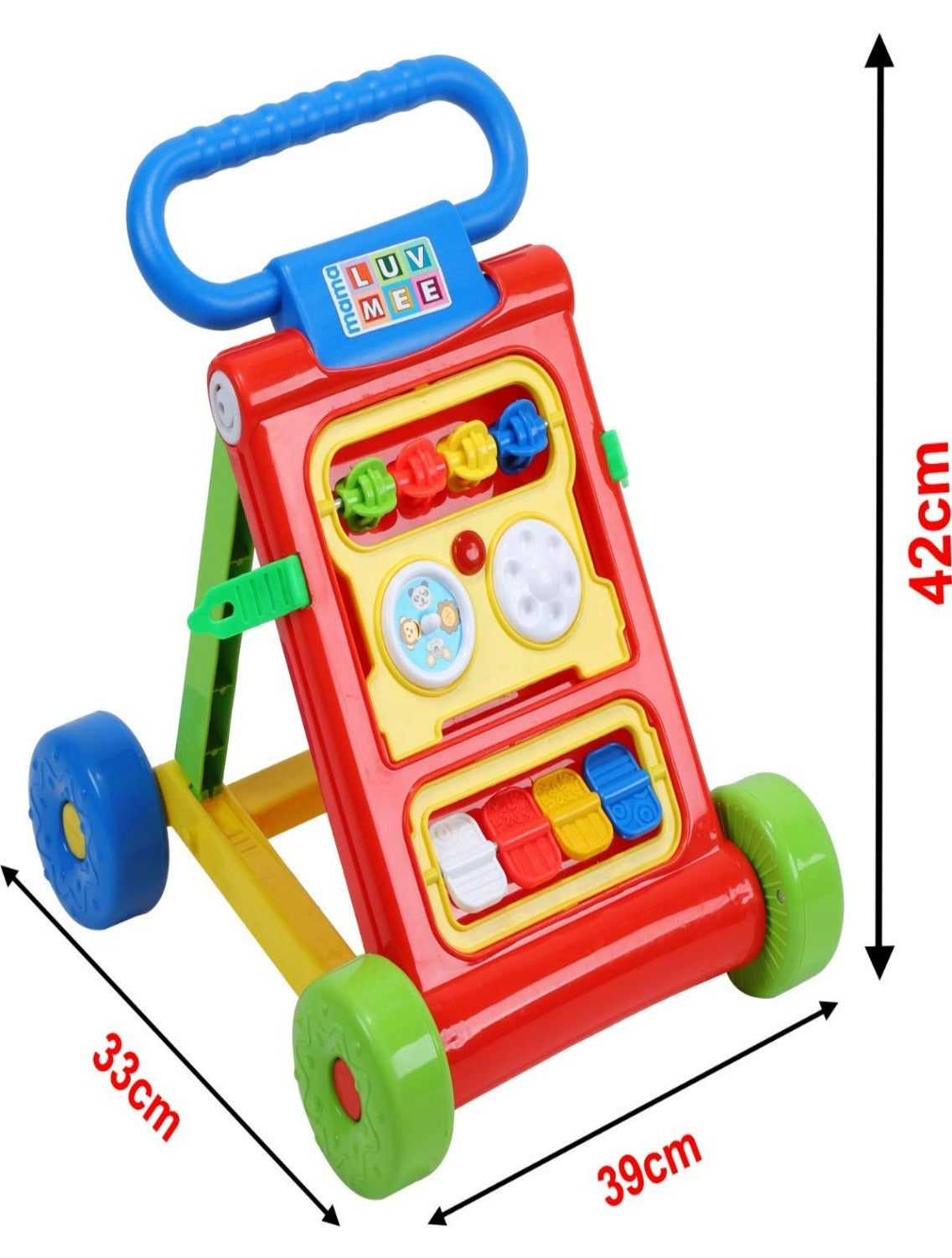 Musical Activity Push Walker (Multicolor)