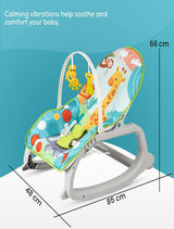 Rocker Cum Reclining Bouncer With Detachable Food Tray