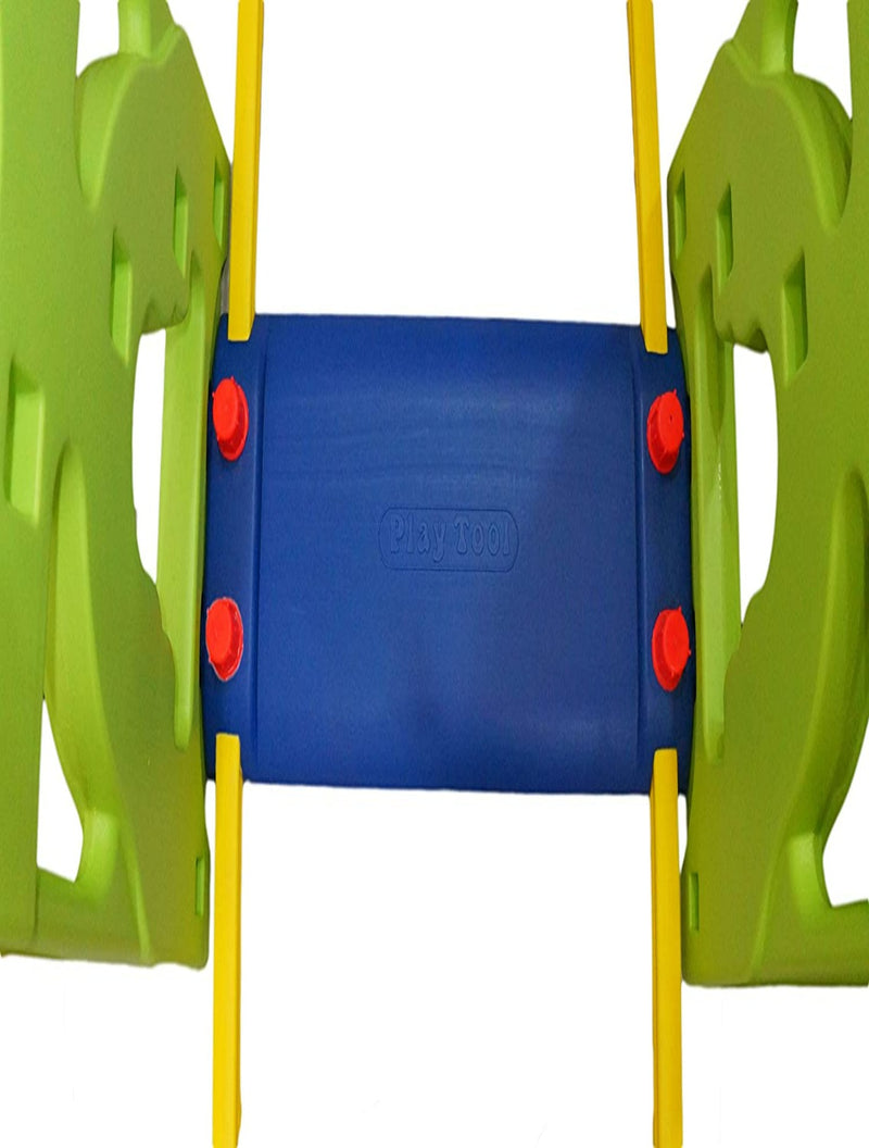 Happy Slide With Swing & Basketball (Multicolor)