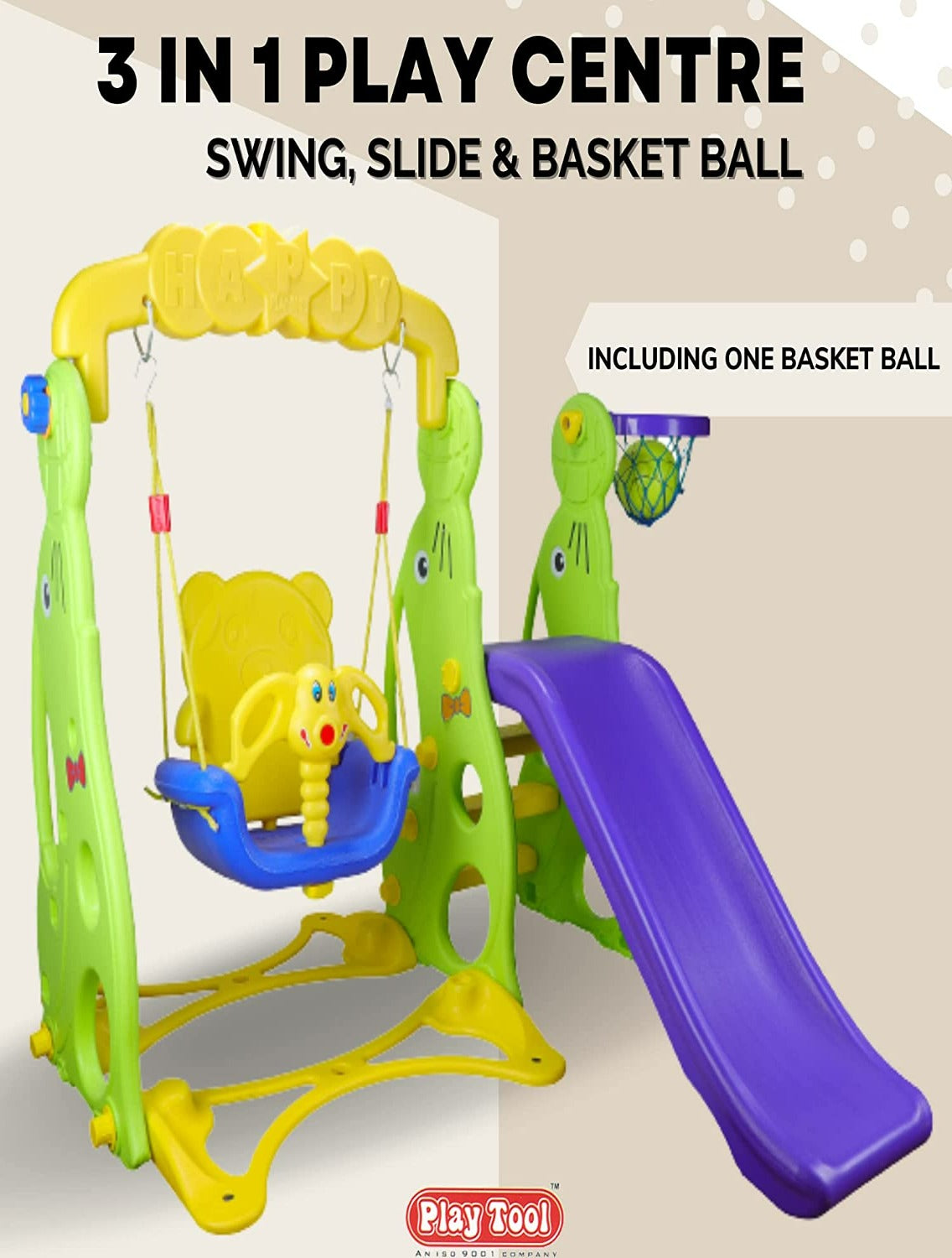 Buy Kids Slide and Swing 3 in 1 Play Centre