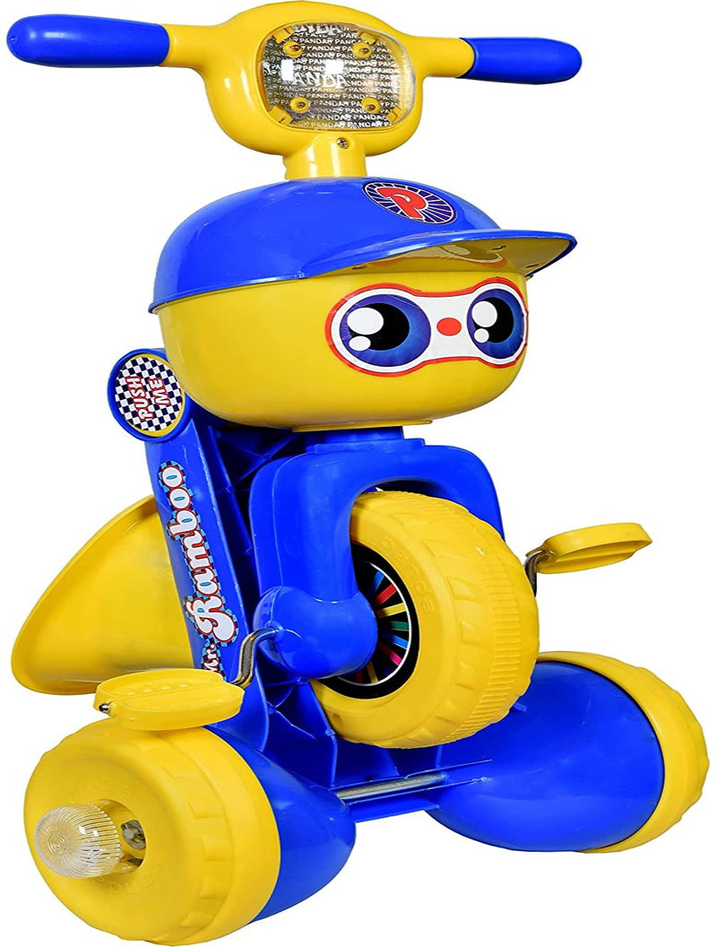 Rambo Tricycle With Light & Music (Blue)