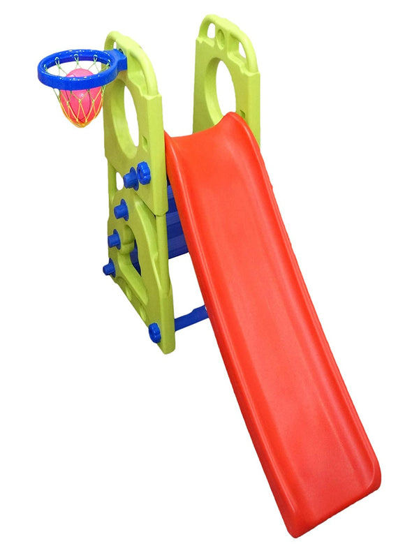 Happy Slide With Basket Ball (Multicolor)