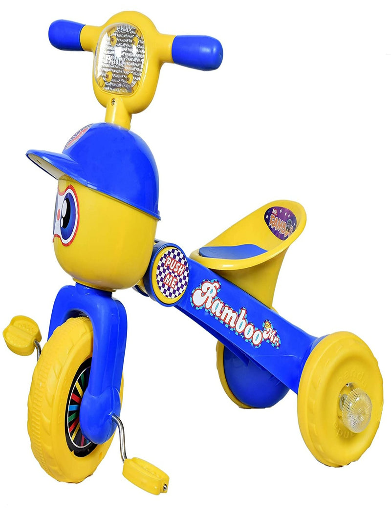 Rambo Tricycle With Light & Music (Blue)