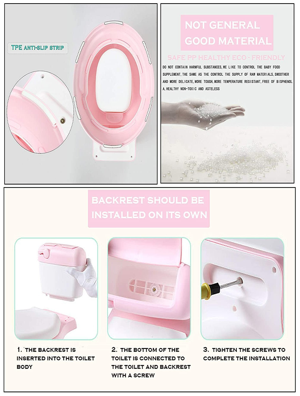 English Potty Seat (Pink)