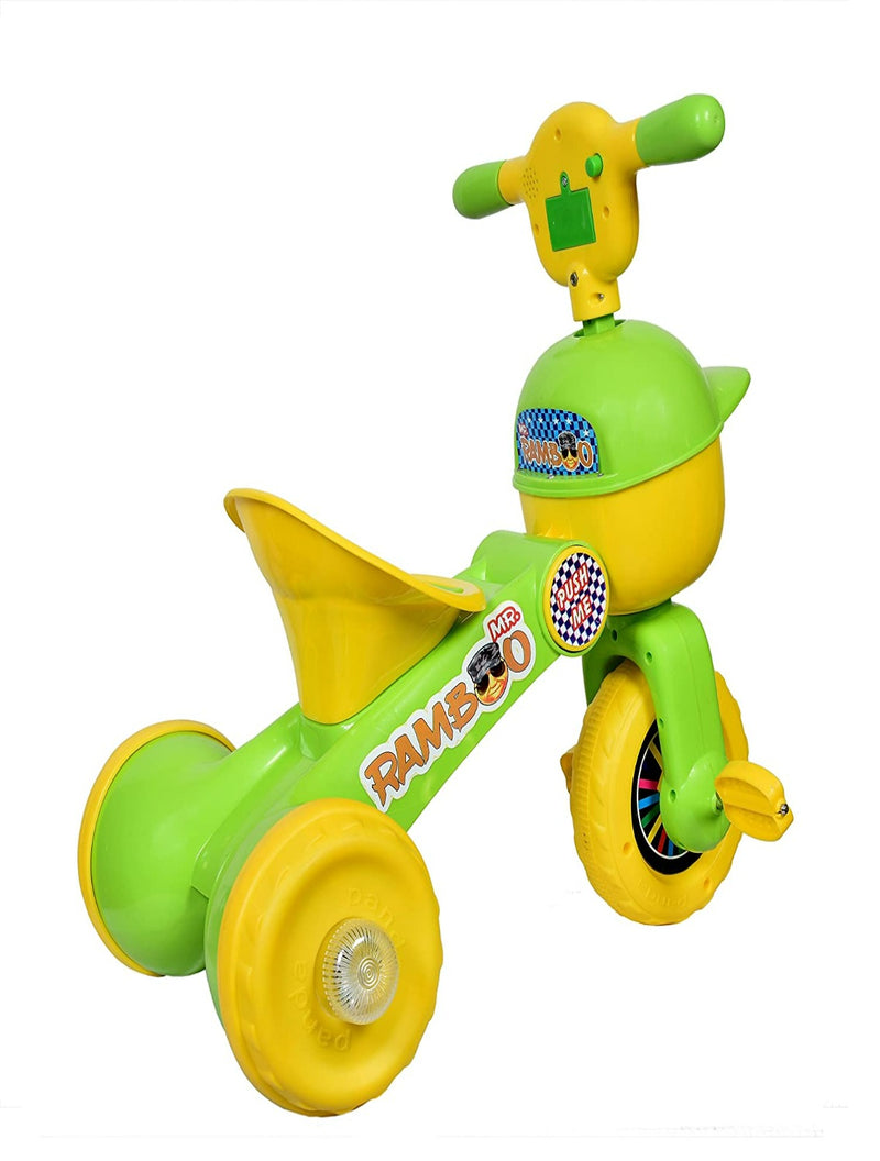 Rambo Tricycle With Light & Music (Green)