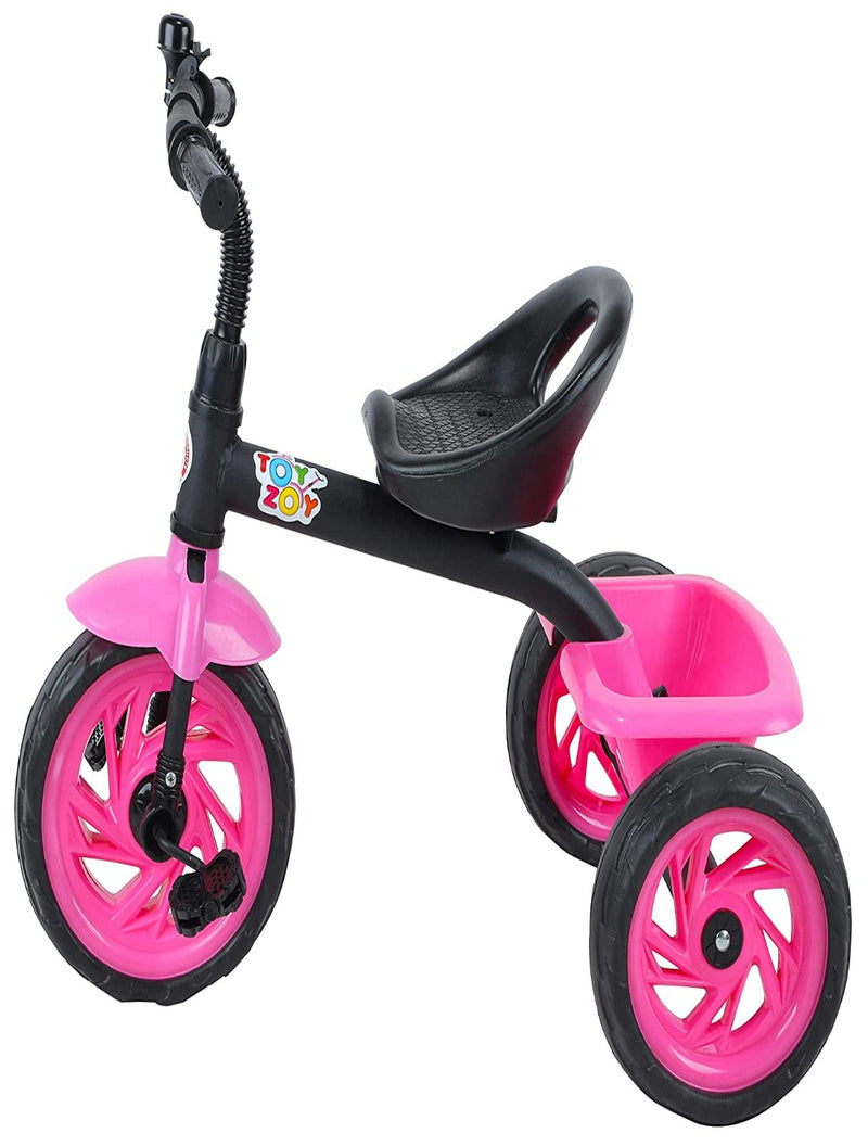 Tricycle With Storage Basket (Tz-524 Pink)