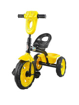 Musical Tricycle With Robo Light & Rear Basket (TZ-528 Yellow)