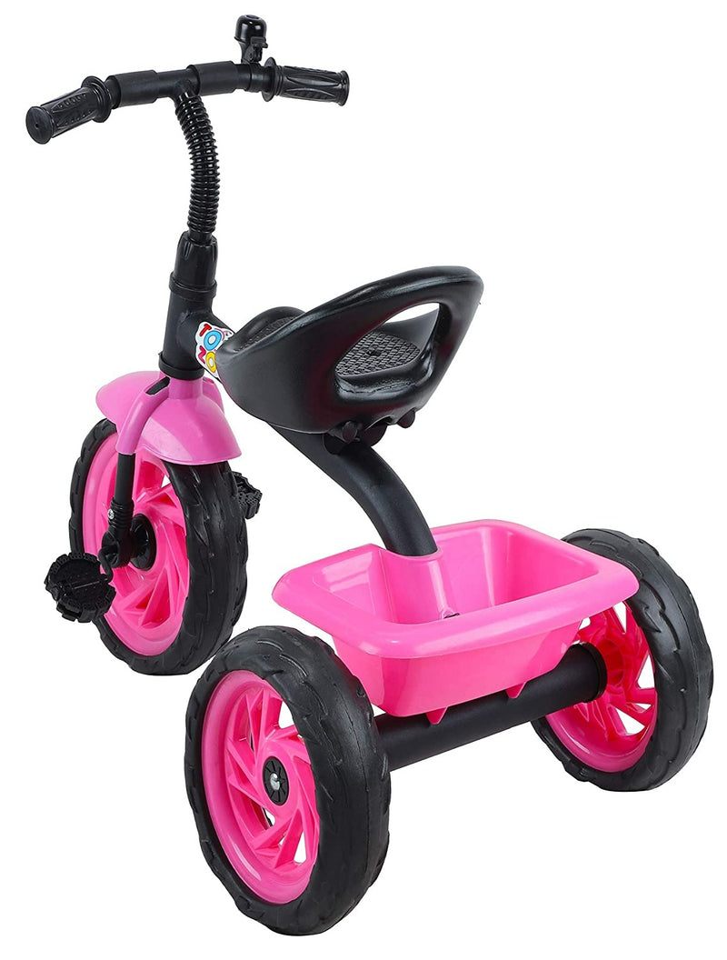 Tricycle With Storage Basket (Tz-524 Pink)