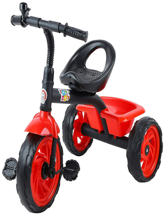 Tricycle With Storage Basket (Tz-524 Red)